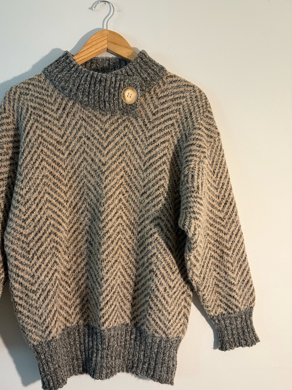 Vintage Woodward & Lothrop Italian Wool Sweater